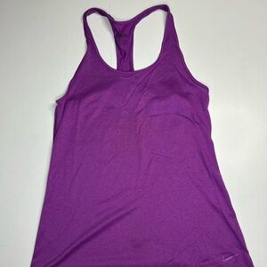 Nike Dri-FIT‎ Small Purple Racerback Tank Top Lightweight Running Training Shirt